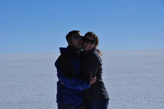 Salar de Uyuni, na Bolívia